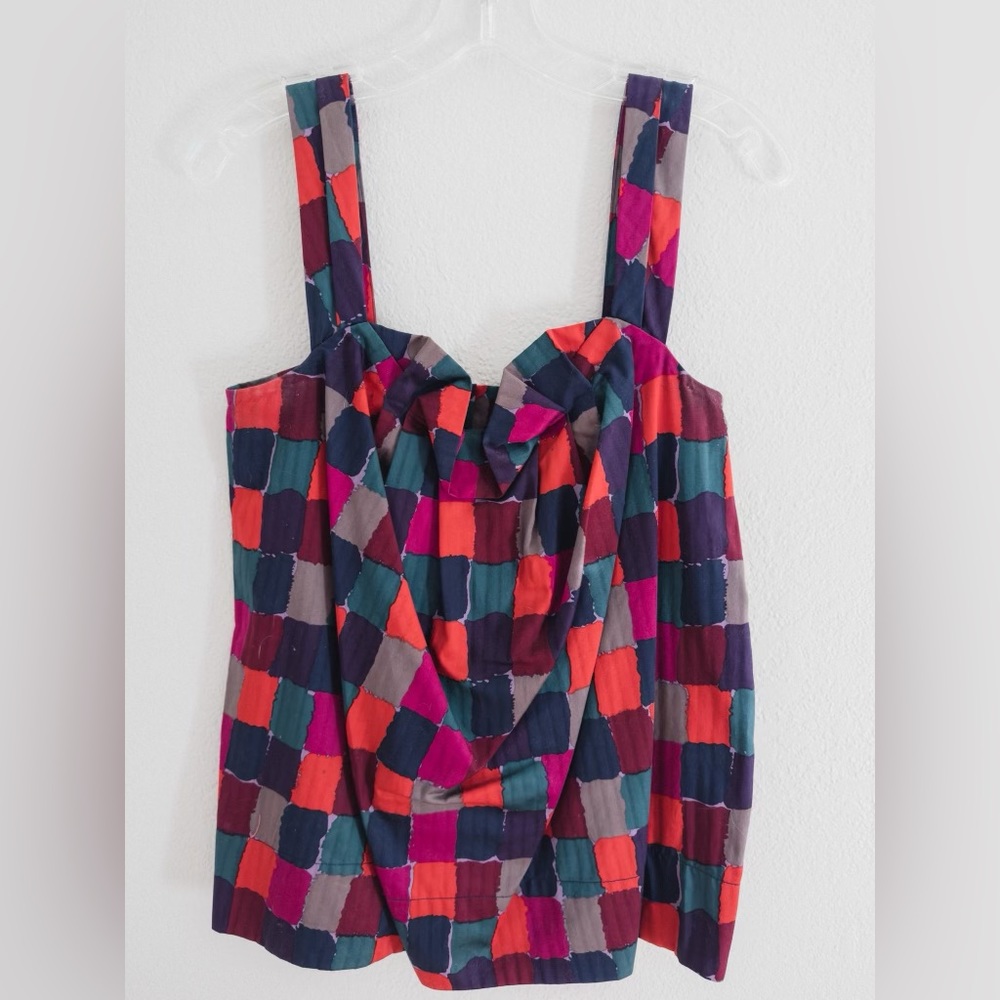 Marc by Marc Jacobs multicolored sweetheart blouse